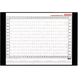 GUESS GÜSS-Schreibunterlage PVC, mit Jahresübersicht DIN A2