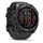 51 mm sapphire, schwarz / carbongrau DLC Titan mit QuickFit Silikon-Armband 26 mm