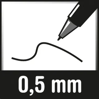 Lamy Kugelschreiber Basic Schwarz 0,5 mm 1 St.