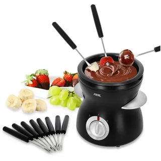 ADE KG2352 Fondue Set 0,5 l Schwarz, Silber 6 Person(en)