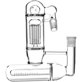 EPIC Vorkühler 18.8 (NS 19) Vorkühler von Heisenberg für Glasbongs mit 6-Arm Perkolator und Inline Perkolator