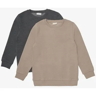 MINYMO Sweatshirt (2-pack) fossil (2563) 140