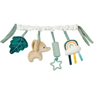 Nattou Lapidou Spielbogen Baby - Aktivitätsbogen - Ab der Geburt - Kompatibel mit Allen Kinderwagen oder Buggys - Kinderwagenkette - Lindgrün