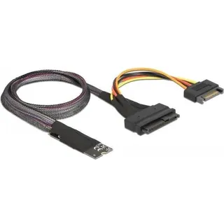DeLock M.2 Key M zu U.2 SFF-8639 NVMe Adapter mit 50 cm Kabel