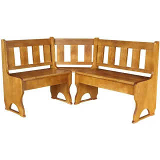 k koma Eckbank Ecksofa Kiefer Massivholz Verschiedenen Farben - Neu Kiefer Lackiert