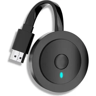 Drahtlose WiFi Display TV Dongle Empfänger Dual Frequenz WiFi 1080P HDMI-kompatibel TV Stick Airplay Monitor - Schwarz