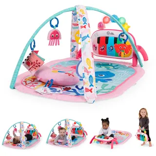 Baby Einstein Spielbogen 4-in-1 Kickin’ Tunes Jellyfish Jamboree, bunt, Rosa