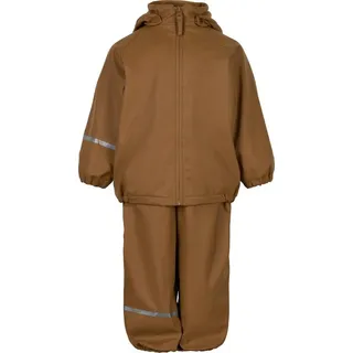CelaVi Regenanzug BASIC gefüttert 2-teilig in rubber, Gr.80