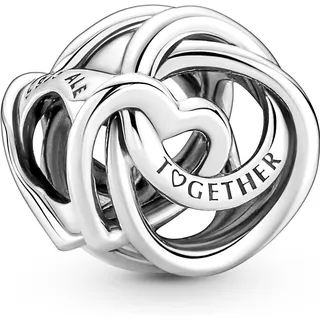 Pandora 791507C00 Charm Familie Für Immer Eingekreistes Heart Silber