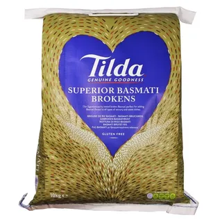 [ 10kg ] TILDA Genuine Goodness Basmati Bruchreis / Basmatireis