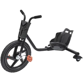 Drift Scooter, Kinder Drift Scooter 360 Grad, Drift Trike 3-Rad Fahrrad Pedal-Gokart, Verstellbarer Sitz, Tragfähigkeit 80kg, für 6 Jahre und älter