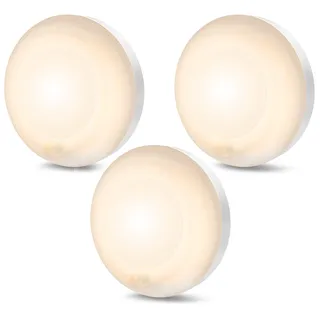 NORTHPOINT LED Batterie Beleuchtungsspots 3er Set weiß