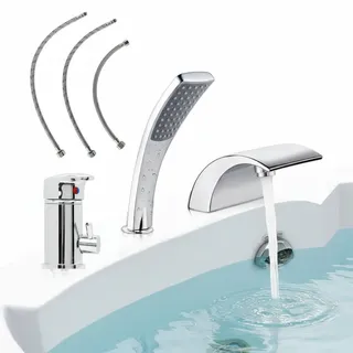 Melko Einhandwannenmischer Chrom