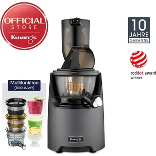 Kuvings EVO820 Signature, Slow Juicer Entsafter fur Gemüse, und Obst, – Kaltpresser , Langsamentsafter, Schnelle und einfache Reinigung - leiser Mot...