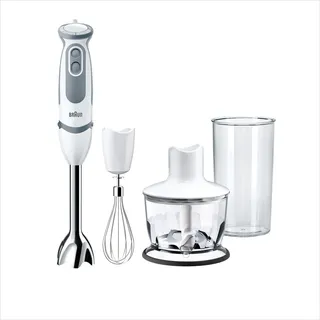 Braun Multiquick MQ 5235, Stabmixer, Grau, Weiss