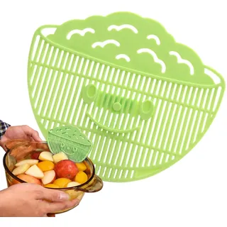 Topfsieb – PP 13x11cm | Ablauffilter | Reisabtropfgestell Für Die Küche, Kochsieb, Sieb, Nudeln, Lebensmittelzubereitung, Einfaches Abtropfen, Spülen Und Servieren, Hausmannskost, Täglic