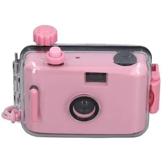 Einwegkamera für Retro-Film, wasserdicht, leicht und vintage (Hell-Pink)
