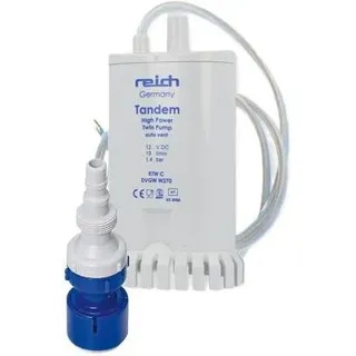 Reich Hochleistungs-Tandemtauchpumpe 19 l/min 1,4 bar