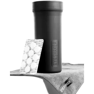 EYESHAKER Set - Patentiertes Brillenreinigungsgerät Im Komplettpaket Mit EYE-SHA