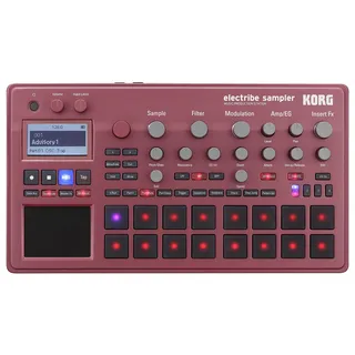 Korg - ESX2 Electribe Sampler-Produktionsstation - Rot