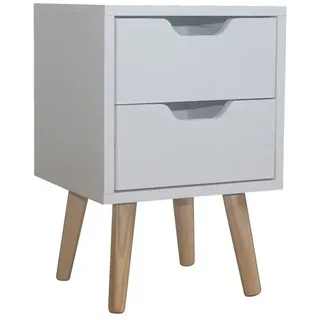 Hti-Living Nachtschrank 2 Schubladen Thekla 2945