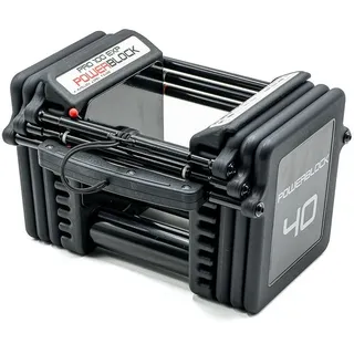 PowerBlock Pro 100 EXP Verstellbare Kurzhantel 1 bis 18 kg schwarz