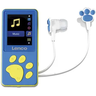 Xemio-560 MP3 Player 8 GB, Blau