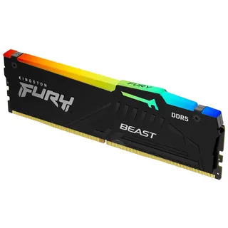 Kingston FURY Beast RGB DDR5 6000MT/s 8GB Modul (1x8GB) CL36 Schwarz KF560C36BBEA-8