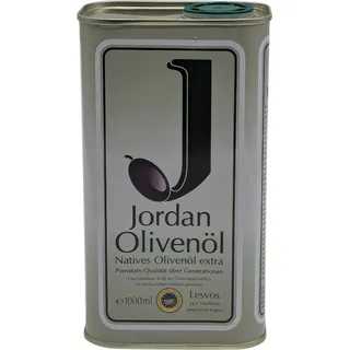 Jordan Olivenöl: Natives Olivenöl extra, Kanister, 1,00 Liter