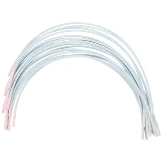 VILLCASE 10 Paar BH Bügel - Metall BH Ersatzbügel - Unterbügel für Damen BH - Ideal für BH Bügel Reparatur und DIY-Projekte (40#)