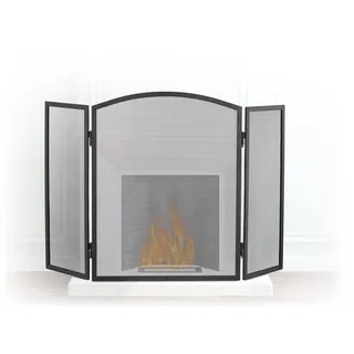 Relaxdays Funkenschutzgitter 62 x 96 cm schwarz