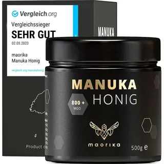 maorika Manuka Honig MGO 800+ 500 g