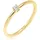 Ring Verlobungsring Diamant 0 03 ct 375 Gelbgold