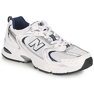 White / Silver Metallic / Sky Blue 45,5