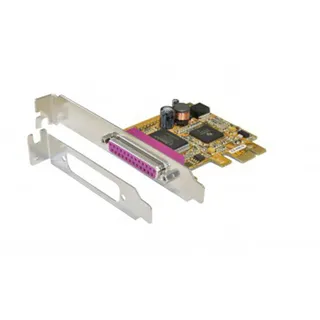 Exsys EX-44001 - Parallel-Adapter - PCIe x1 LP 1x parallel EPP inkl. LowProfile