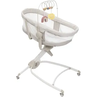 Chicco Stubenwagen Baby Hug 4in1 Armonia, Stubenwagen, Liegesessel, Hochstuhl und erster Stuhl in Einem! beige