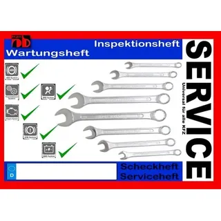 Universal KFZ Inspektionsheft Serviceheft Wartungsheft Scheckheft