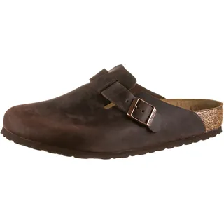 Birkenstock Boston Nubukleder geölt habana 42