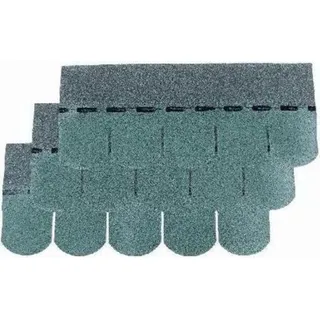Easy Dachschindeln 80 x 33,6 cm Grün