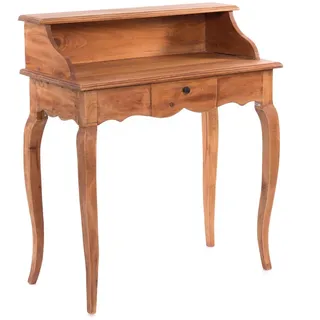 DESIGN DELIGHTS Sekretär, Honig, Holz, 80x92x40 cm, Arbeitszimmer, Schreibtische, Sekretäre