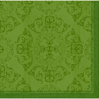 DUNI GMBH Dunilin Serviette Opulent leaf green 45 Stück 1er Pack
