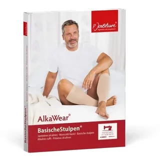 Jentschura Basische Strümpfe Basische Stulpen 2 Paar - Farbe perle 1 Set - 2 Stück (1er Pack)