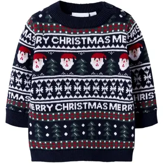 name it Strickpullover 'Rastokka' in blau | Gr.: 50