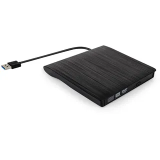 Youyijia Externe DVD CD Laufwerk USB 3.0 Tragbar DVD/CD+/-RW Brenner Drive Optical Drive Slim CD/DVD ROM Rewriter Writer Reader für Laptop Desktop mit Win7/Win8/Win10/MacPro/Macbook/OS/XP