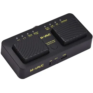 Btuty Wiederaufladbare Drahtlose Smart Control Pedal MIDI Page Turner Pedal Music Sheet Turner Wireless MIDI Control BT Spectrum Flipper Controller BT Anschluss