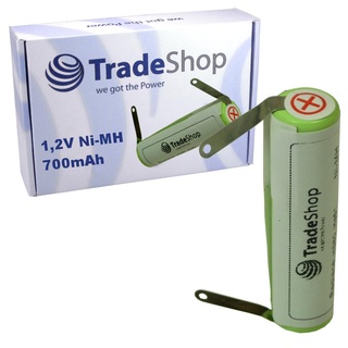 Trade-Shop Akku kompatibel mit Wella Contura HS60, HS61 Rasierer Haarschneider (700mAh, 1,2V, NiMH)