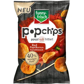 funny frisch Popchips Kartoffelsnack mit Red Paprika Style 80g