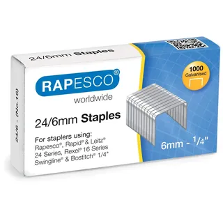 Rapesco RAPESCO® Heftklammern 24/6 1.000 St.