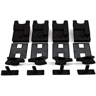 Thule T-track Adapter 697-0 Box T-track-adapter 20x27 Mm Für 45 U-bügel Aluminium Aluminum, One-Size