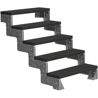 DOLLE Außentreppe Gardentop 90-110 cm 100 cm breit Trimax